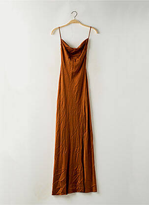 Rochie lungă maro PARISIENNE ET ALORS femeie