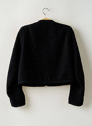 Jachete elegante buzunare negru SUNCOO femeie