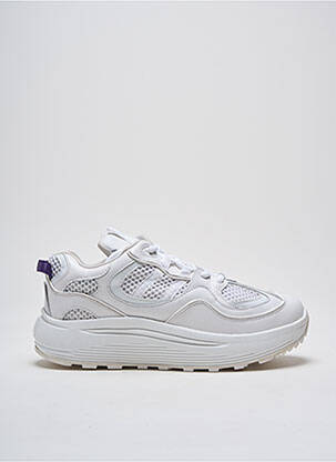 Adidași material neted vârf rotund alb EYTYS bărbat