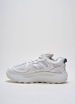 Adidași material neted vârf rotund alb EYTYS bărbat