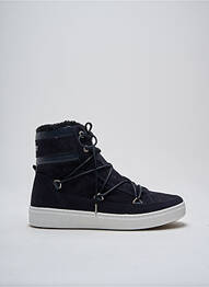 Adidași nubuc toc plat până la 3 cm albastru MOON BOOT femme