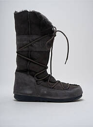 Cizme umplută toc plat până la 3 cm gri MOON BOOT femme