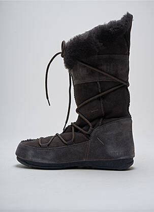 Cizme umplută toc plat până la 3 cm gri MOON BOOT femeie