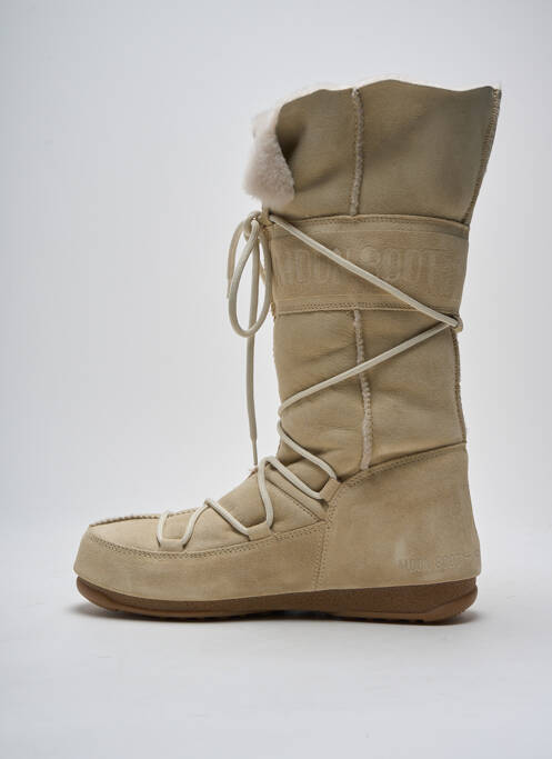 Cizme bej MOON BOOT femeie