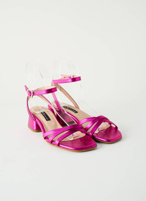 Sandale/Pantofi decupați roz KRACK HARMONY femeie