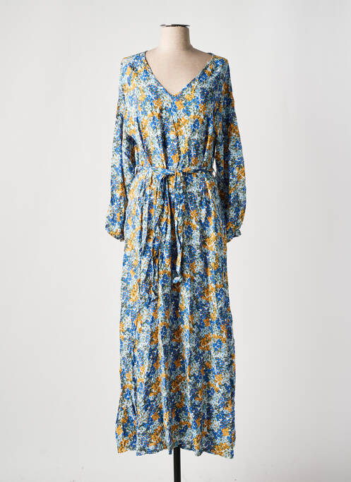 Rochie lungă albastru C'FLO femeie