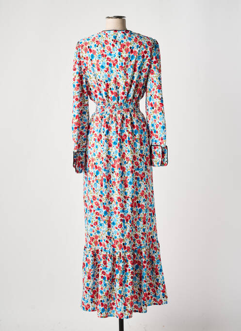 Rochie lungă albastru C'FLO femeie