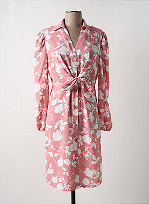 Rochie midi roz C'FLO femeie