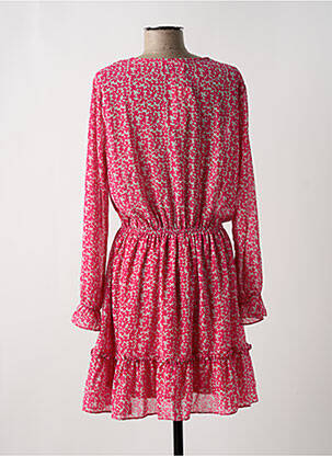 Rochie scurtă mâneci lungi mâneci lungi roz LOVIE & CO femeie