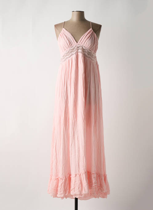 Rochie lungă roz BY SWAN femeie