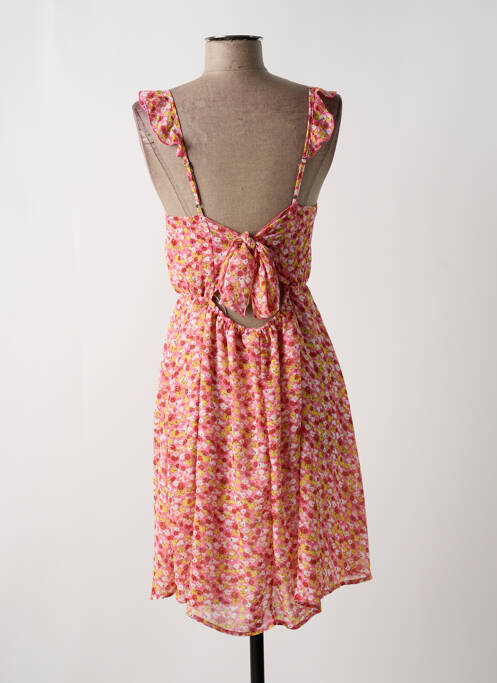 Rochie midi roz LILIE ROSE femeie