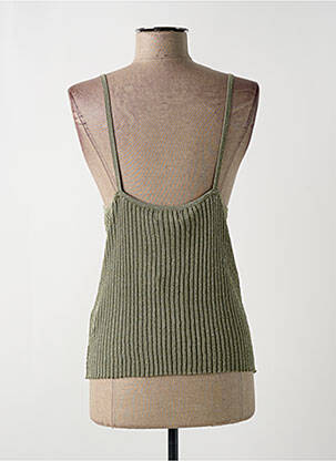 Top elasticitate fără mâneci verde MOLLY BRACKEN femeie