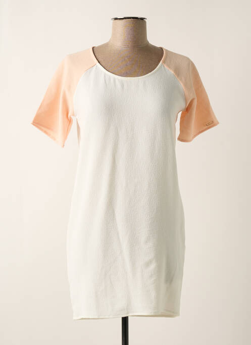 Rochie scurtă mâneci scurte mâneci scurte roz COQUELICOT femme