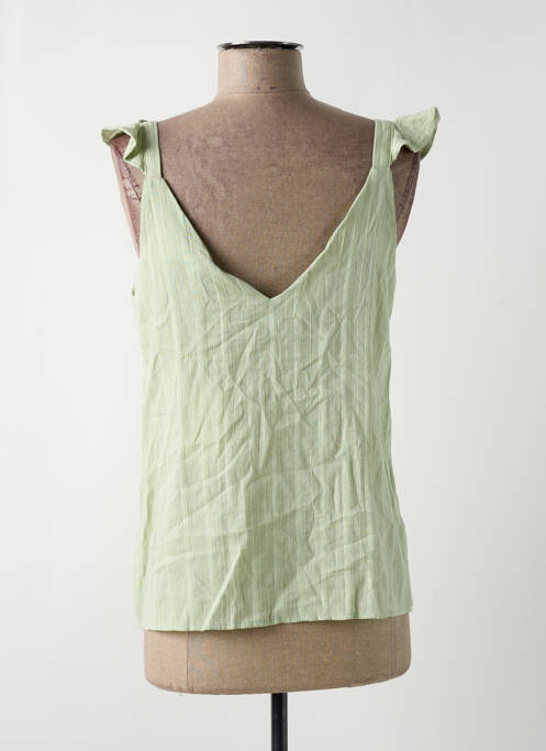 Top verde CERISE BLEU femeie