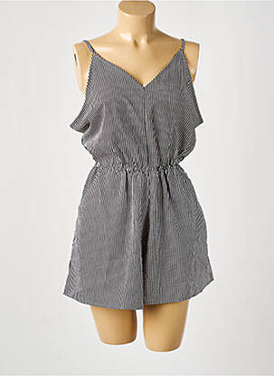 Salopetă scurtă negru D femeie