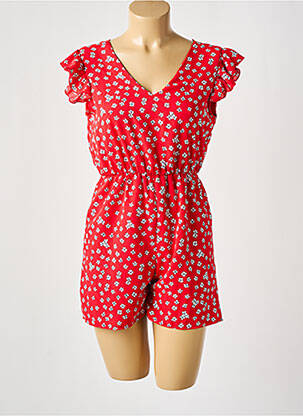 Salopetă scurtă roșu LILIE ROSE femeie