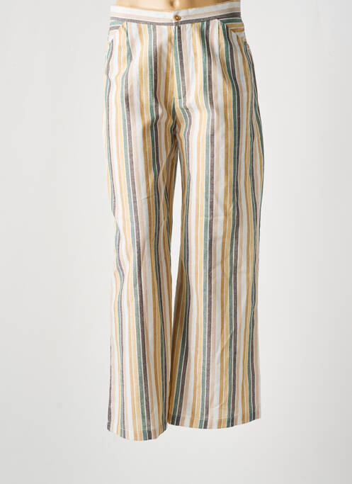 Pantalon larg bej MOLLY BRACKEN femeie