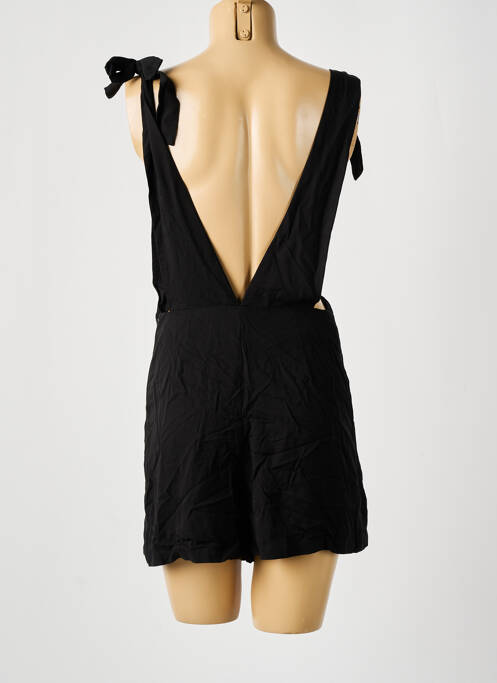 Salopetă scurtă negru DAPHNEA femeie