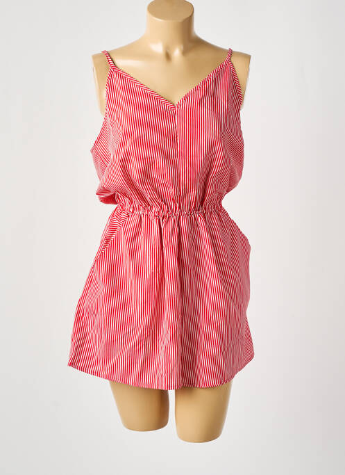 Salopetă scurtă roșu D femeie