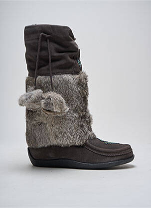 Cizme gri MUKS femeie