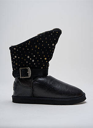 Botine/ghete umplută toc plat până la 3 cm negru AUSTRALIA LUXE COLLECTIVE femeie