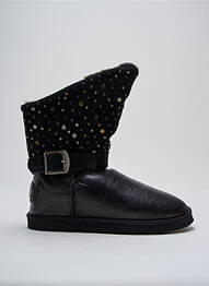 Botine/ghete umplută toc plat până la 3 cm negru AUSTRALIA LUXE COLLECTIVE femeie