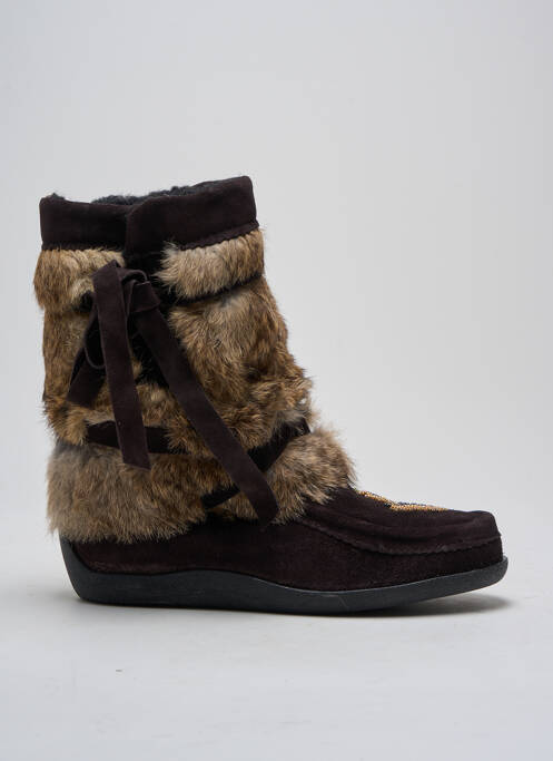 Botine/Ghete maro MUKS femeie