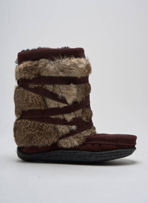 Botine/Ghete maro MUKS femeie