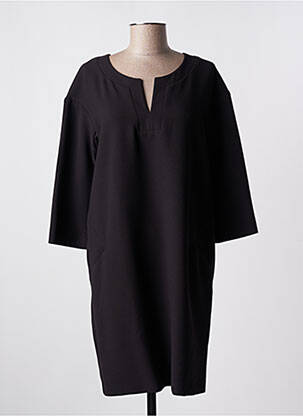Rochie scurtă mâneci 3/4 mâneci 3/4 negru SIGNE NATURE femeie