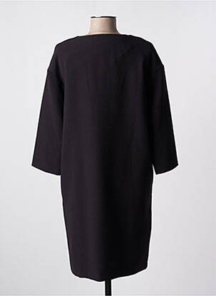 Rochie scurtă mâneci 3/4 mâneci 3/4 negru SIGNE NATURE femeie