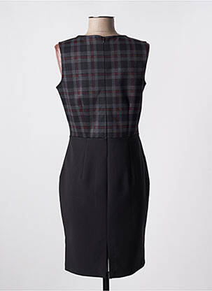 Rochie midi fără mâneci fără mâneci negru MIVITE femeie