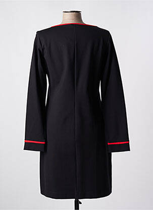 Rochie midi mâneci lungi mâneci lungi negru MJ & CO femeie
