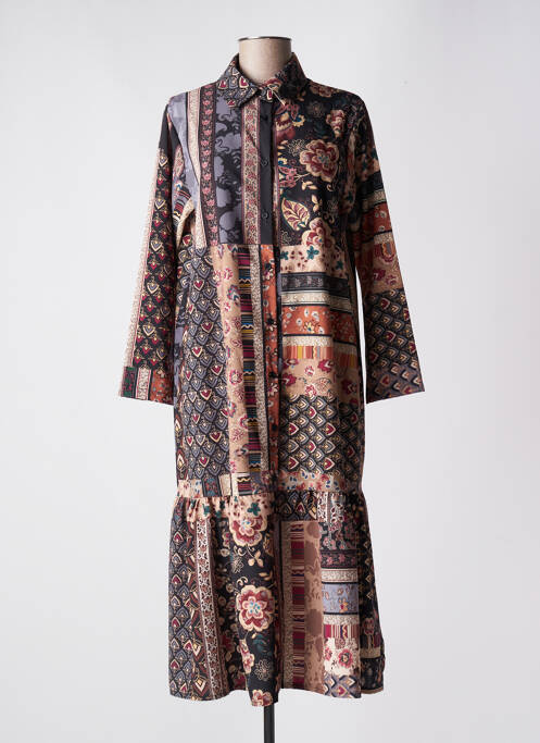 Rochie midi negru VICTORIA femeie