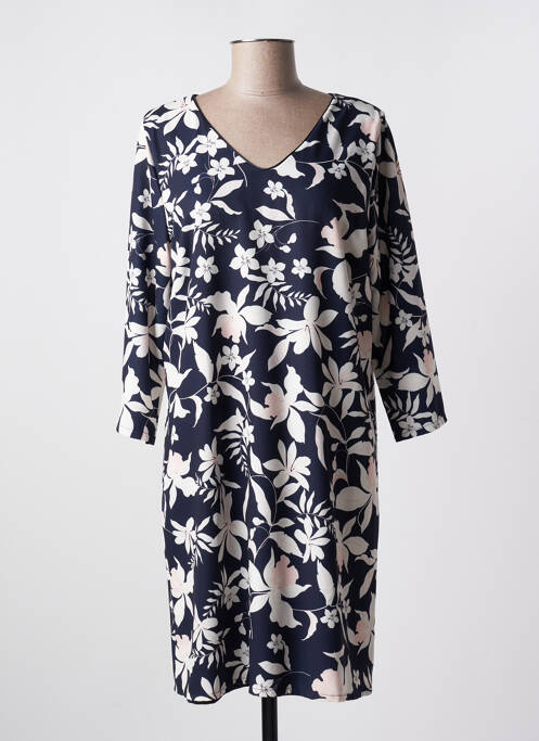 Rochie midi albastru VICTORIA femeie