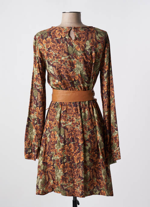 Rochie midi maro VICTORIA femeie