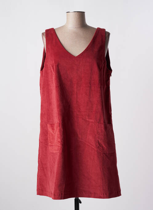 Rochie midi roșu PRINCESSE NOMADE femeie