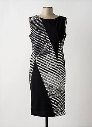 Rochie midi fără mâneci fără mâneci negru TINTA STYLE femeie