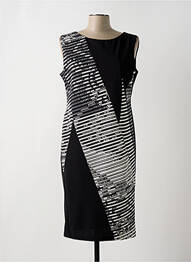 Rochie midi fără mâneci fără mâneci negru TINTA STYLE femeie