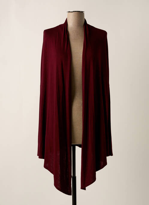 Vestă cu mâneci lungi roșu MIVITE femeie