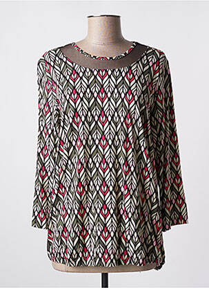 Top elasticitate mâneci lungi negru SIGNATURE femeie