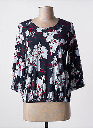 Top elasticitate mâneci lungi negru SIGNATURE femeie