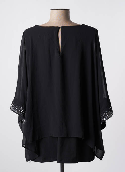 Tunică mâneci lungi negru SIGNATURE femeie