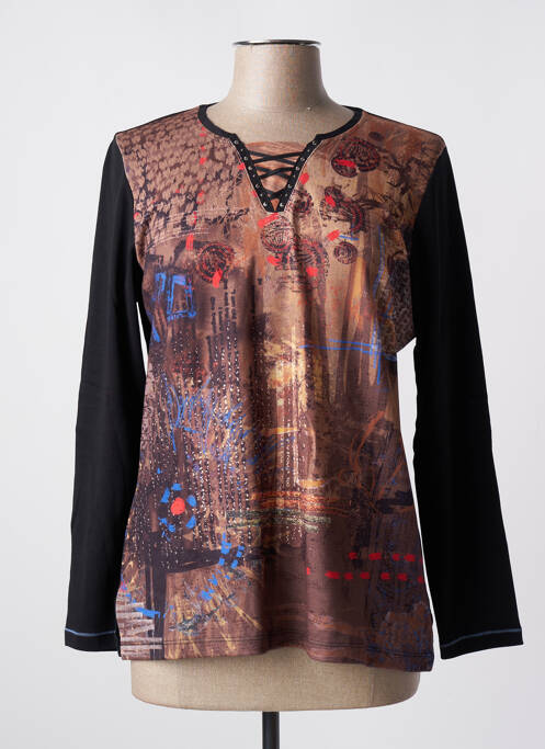 Top negru BAGORAZ femeie