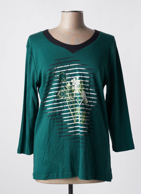 Top verde SIGNATURE femeie