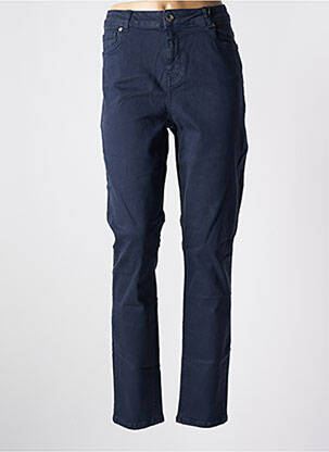 Blugi cu croială slim albastru YESTA femeie