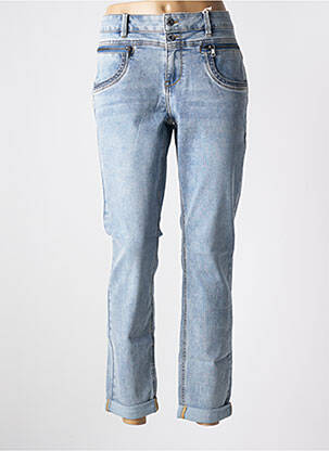 Blugi cu croială slim albastru RED BUTTON femeie