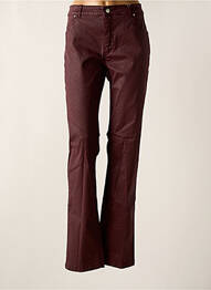 Pantalon drept elasticitate mărime normală violet SIGNATURE femme