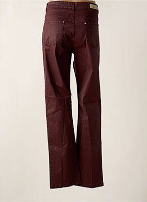 Pantalon drept elasticitate mărime normală violet SIGNATURE femeie