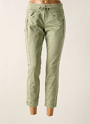 Pantalon slim elasticitate mărime normală verde RED BUTTON femeie