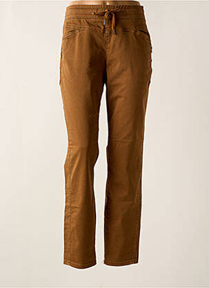 Pantalon slim maro RED BUTTON femeie